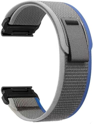 Image of Zitel Band Compatible with Garmin Fenix 8 AMOLED 47mm, Fenix E /7 /7 Pro, 6 /6 Pro, 5 /5 Plus, Forerunner 970 /965 /955, Epix Pro Gen 2 47mm - QuickFit 22mm Nylon Sport Strap