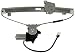 Dorman 748-680 Mitsubishi Galant Rear Driver Side Window Regulator with Motor