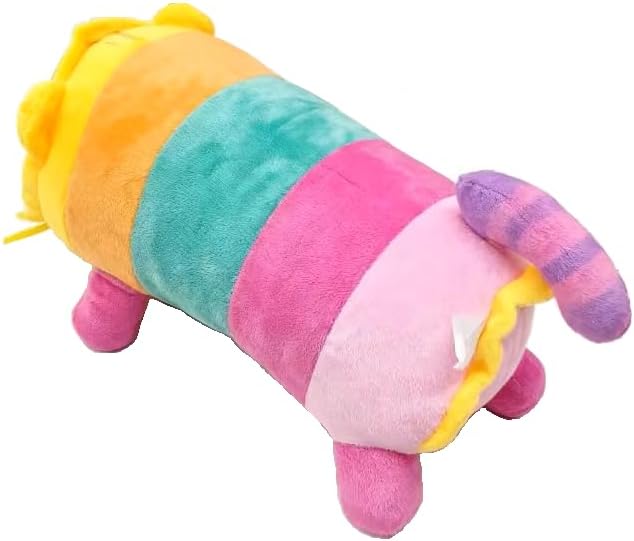 CROXAM Cute Plush Toys Collection, 7-8 inch Soft and Cuddly Stuffed Purr-ific Plush Toys for Kids Ages 3 and up, Great Gift for Birthdays and Special Occasions (Pillow Cat)