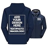 【Hochwertige Stoffe】 Individuelle wasserdichte Outdoorjacken für Herren mit Kapuze, schmaler Passform, durchgehendem Reißverschluss, verstellbarer Kapuze mit Kordelzug und verstellbaren Bündchen. Die Deckschicht aus wasserdichtem, winddichtem Material hält kalte Luft ab und hält Sie bei kaltem Wetter warm.