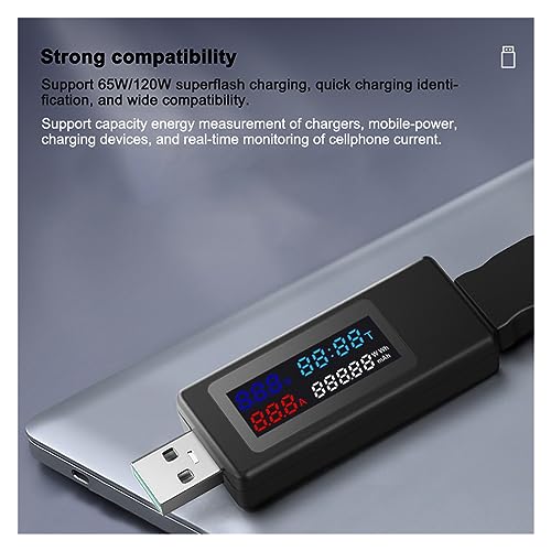 Probador medidor USB para revisar la carga de móviles y portátiles en casa 4
