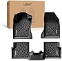 LASFIT Floor Mats Fit for 2015-2023 Jeep Renegade, All Weather Custom Car Mats, Front & Rear Row TPE Floor Liners, Black