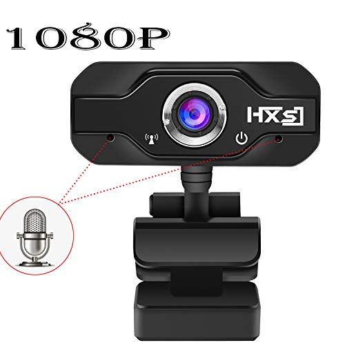 USB 2.0 1080P HD Webcam Web Camera Video with Mic Microphone Clip-on