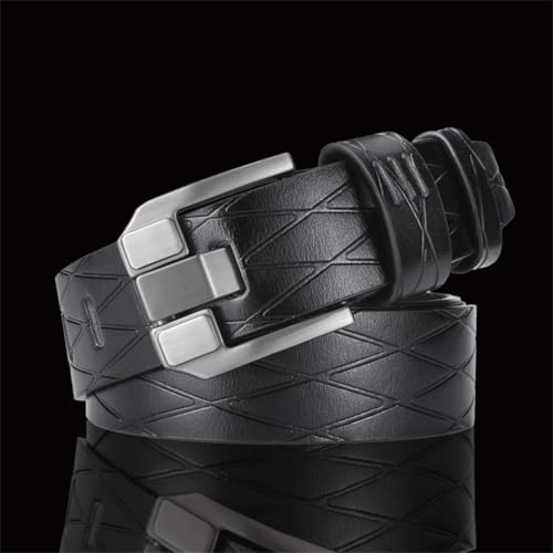 YTR6TW Men's Leather Belt Casual Belts Youth Pin Buckle Jeans Belt3