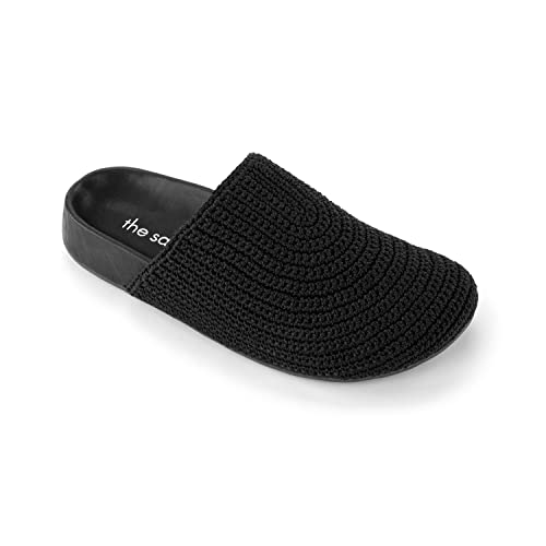 The Sak Bolinas Clog Shoe - Women's Slip On Sandal for Indoor & Outdoor Use, Comfortable Mule Shoes, Black2