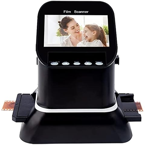 Film and Slide Scanner, Film and Slide Scanner with 4.3”LCD Screen, All-in-1 22MP, 120 High Resolution Film Scanner, 1080P LCD Screen, Digital Film Converter Cover