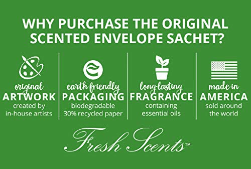 WILLOWBROOK Fresh Scents Scented Sachets - Summer Romance