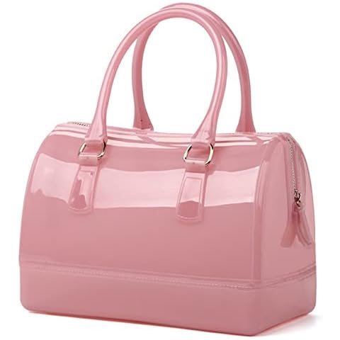 Segater® Ladies Summer Jelly Handbag - Pink Cover