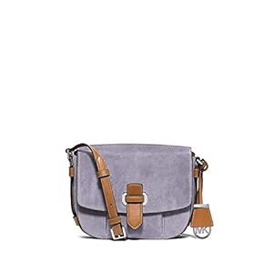 MICHAEL Michael Kors Womens Romy Suede Messenger Handbag