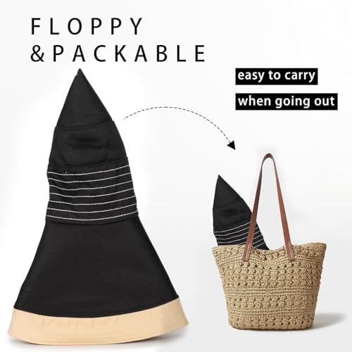 Sombrero de sol mujer tipo bucket plegable miniatura 2