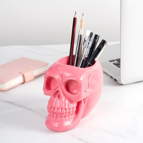 Pink Skull Pen & Pencil Holder - image 5
