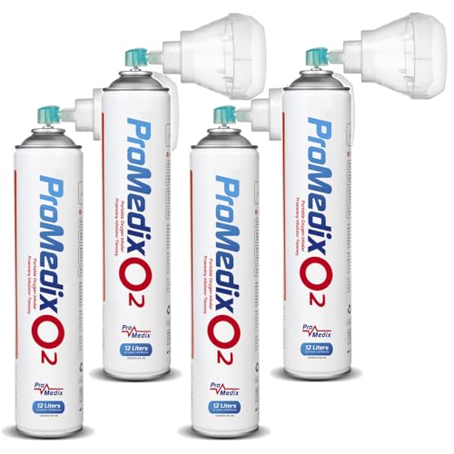 Inhalateur portable d'oxygène en boîte à 99,4% ProMedix 12L, PR-994 (4)