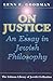 On Justice: An Essay in Jewish Philosophy; with a New Introduction (The Littman Library of Jewish Civilization)