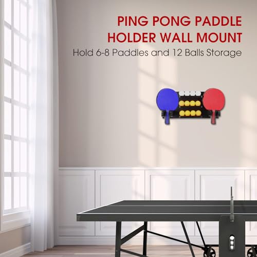 Estante de almacenamiento de paletas de ping pong para cuidar tus accesorios en casa 6