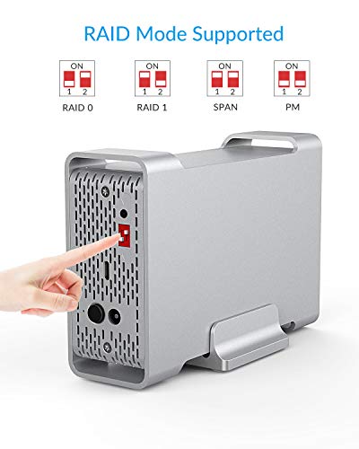 Yottamaster 3.5 USB3.1 Gen2 10Gbps Disco Rigido