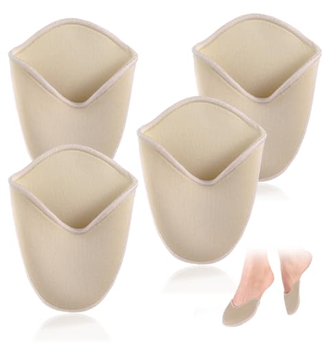 2 Pairs Ballet Toe Pads for Pointe Shoes Anti-Slip Forefoot Protectors