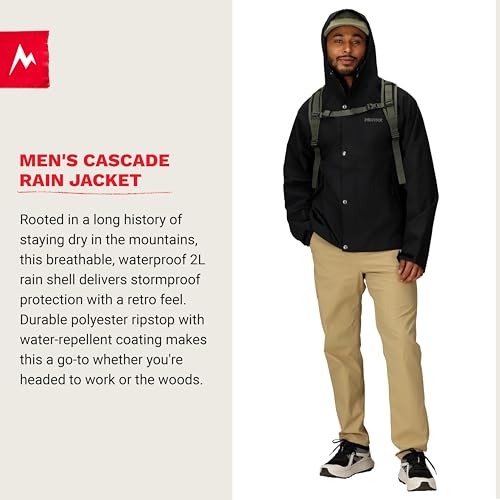 Image of MARMOT Men's Cascade Durable & Waterproof Rain Jacket
