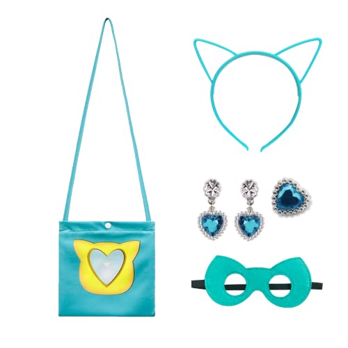 Disfraz de superheroes con encaje y accesorios para niñas miniatura 4