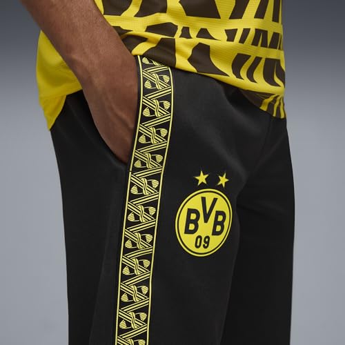 PUMA Borussia Dortmund KING Anthem Pants Men Sport Faster Jaune - vue 5