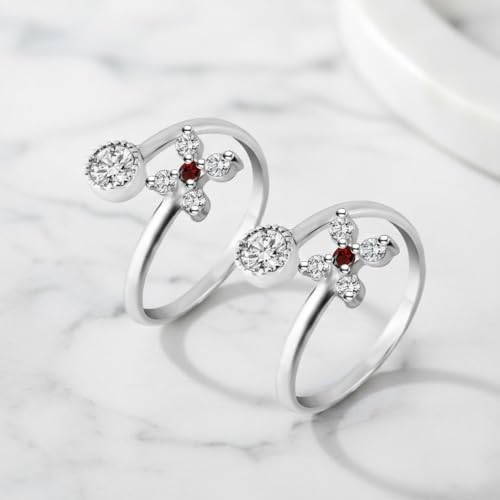 Image of Parnika 925 Top Openable Silver Toe Rings in Pure 92.5 Sterling Silver for Women | Chandi Bichiya Bicchiya | Metti |