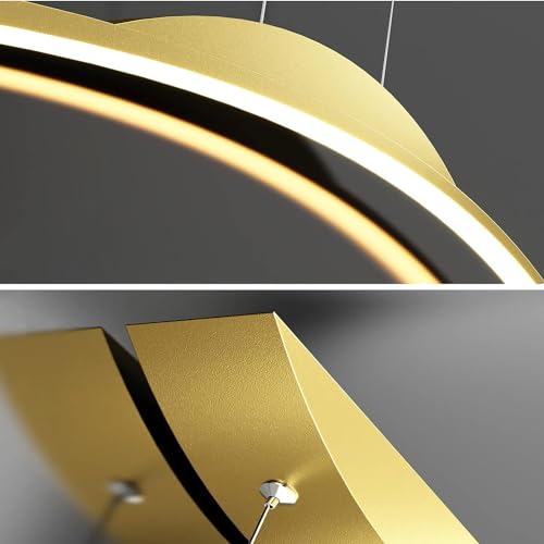 Luminaire de suspension à hauteur réglable télécommande pour salon