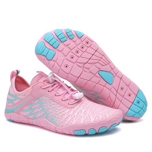 Image of SIOSNETA Hike Barefoot Shoes for Women Men, Breathable Non-Slip Athletic Footwear, Wide Toe Water Shoes for Hiking, Non-Slip Neuropathy Shoes for Women Men, Grounded Comfort wear