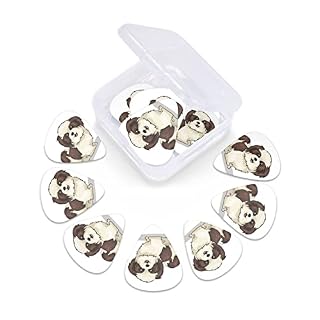 Pack de 12 médiators Shih Tzu Dog pour guitare électrique Guitare acoustique Diverses guitares - Les Beatles, Paul McCartney, John Lennon, RIngo Starr, George Harrison Pack de 12 médiators Shih Tzu Dog pour guitare électrique Guitare acoustique Diverses guitares – Image 5