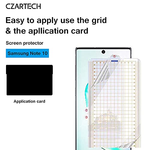 Image of Czartech 2-Pack Screen Guard for Samsung Galaxy Note 10 Screen Protector