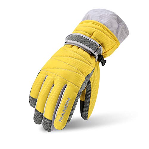 Maison K.W Guantes Esquí Impermeable Calientes Guantes Invierno Nieve Snowboard Ciclismo Térmica Thinsulate Hombre Mujer