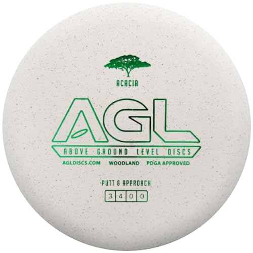 Above Ground Level Hemp Woodland Acacia Putter Golf Disc, 173-176g