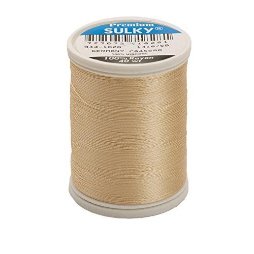 Hilo Rayon 40wt Sulky 2-Ply 850 yd Seashell miniatura 1