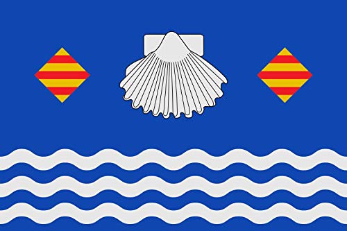 Drapeau large Beniflà de la Communauté valencienne grand format - 2