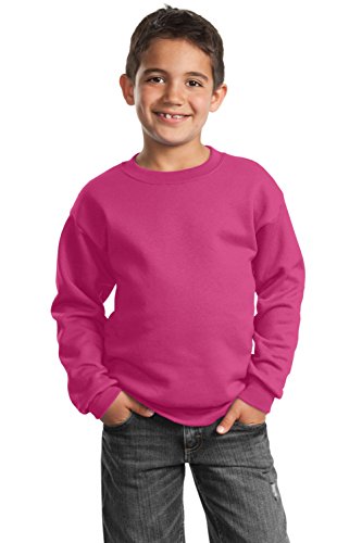Port & Company Youth Core Fleece Crewneck Sweatshirt