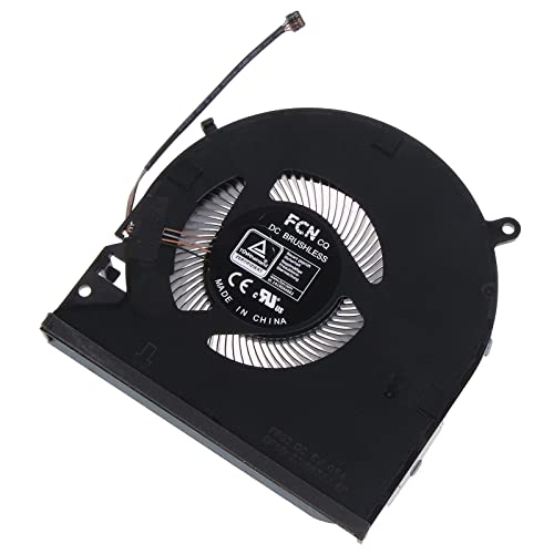 Mllepjdh Ventilador de refrigeración de repuesto para portátil RE09-0409 para portátil RE09-0409, ventilador de radiador, ventilador de CPU de perfil bajo, metal - imagen 5