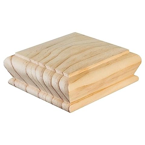 Cambridge Pine Pyramid Newel Post Cap Cover