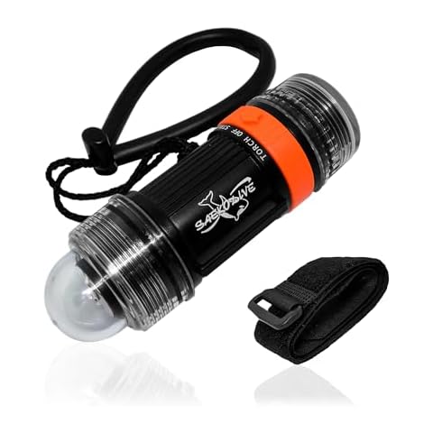Saekodive 2-in-1 Strobe & Torch LED Flashlight Cover