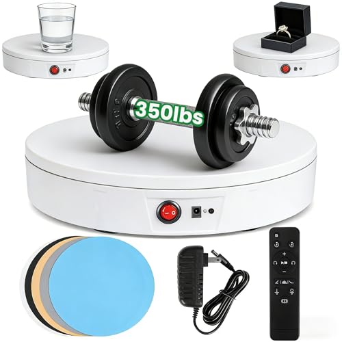 Platine photo 30 cm pour vidéo e-commerce et numérisation 3D