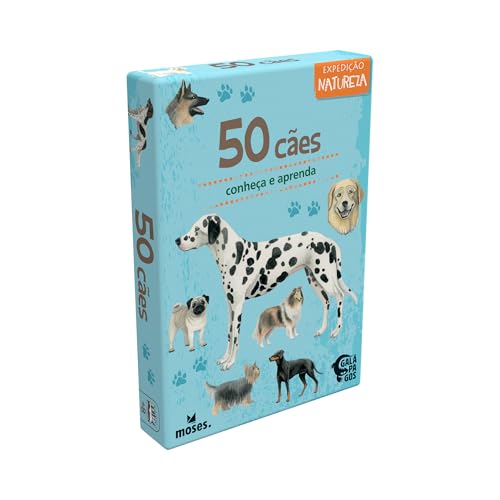 Galápagos, 50 Cães, jogo de cartas, crianças, 1 ou + jogadores, partidas de 20 min