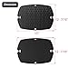 7582 Q1200 Griddle Full Size Grill Replacement Parts for Weber Baby Q Q100 Q120 Q140 Q1000 Q1400 Flat Top Griddle Insert 6558 7644 51010001 386002 516002 Accessories Cast Iron Reversible Griddle Plate