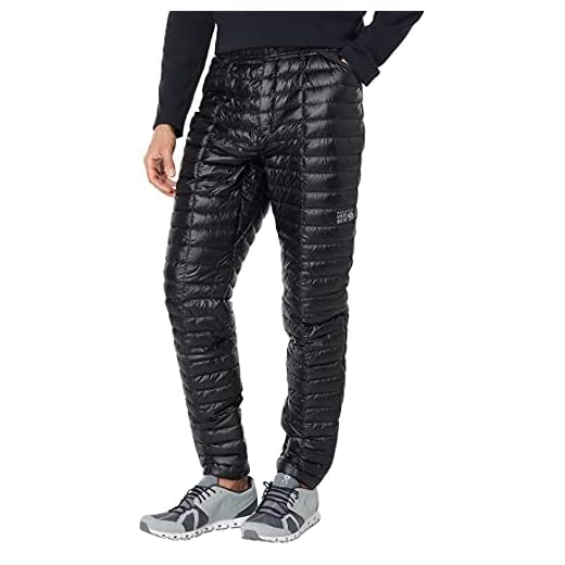 Mountain Hardwear Men's Standard Ghost Whisperer Pant, Black, X-Large