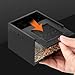MegLob Mini Reptile Acrylic Growth Box, Hand Size Reptile Terrarium, Transparent Reptile for Jumping Spider, Mini Reptile Habitat, 8.5Cm*9Cm*6.5Cm, Micro Eco Rainforest Feeding Box,C