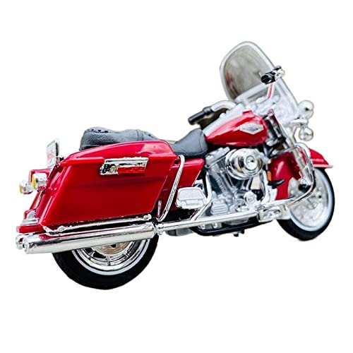 Modelo motocicleta Harley-Davidson Road King 1999 1:18 miniatura 2