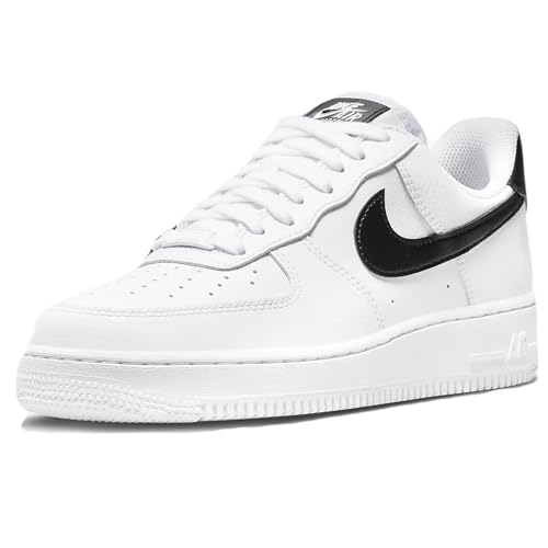 Nike Women Basketball Shoe, White Black White, 8
