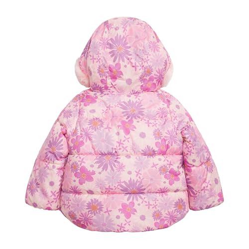 Carter's Toddler & Little Girls' Insulated 2-Piece Print Snowsuit Bib Snow Pant Set4