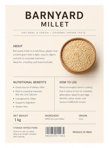 Image of Miltop Barnyard Millet 1 kg