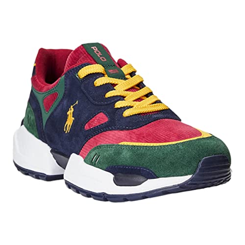 Ralph Lauren Polo Polo Homme Chaussures Sneakers Polo Sport Polo Jgr Pp Low Top Lace 809878036, Couleur block, 45 EU