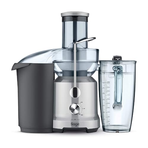 Sage Appliances SJE430 the Nutri Juicer Cold, Entsafter, Gebürstetes Edelstahl [Energieklasse A]