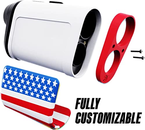 Precision Pro Nx10 Golf Rangefinder With Slope- Laser Golf Range Finder - Custom Designs, Cart Magnet, Slope, 6X, Flag Lock W Pulse, 999+ Yard Range Finder Golf Laser Rangefinder Golfing Accessory #TOP6