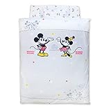un doudou ベビー布団 9点セット 70×120cm Disney ミッキー・ミニー 全部洗える NZ8123 A-160