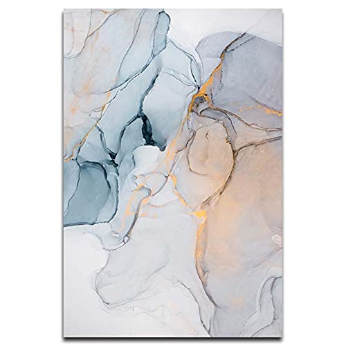 Grote abstracte kunst aan de muur Creatief patroon Nordic poster canvas schilderij muur foto geometrische home decor… - Afbeelding 6